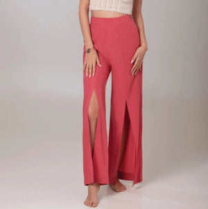 Beetroot Purple Pants - ELLY