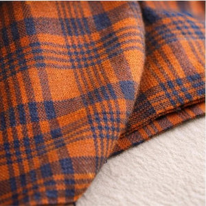 Cozy Gingham Flannel Scarf - ELLY