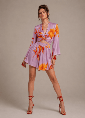 Floral Drawstring Shorts – Rosa - ELLY