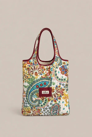 Limited Edition Bohemian Floral Tote Bag - ELLY