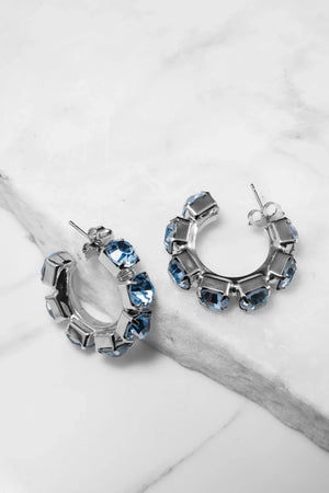Orecchini Cerchietto Eternity Argento - ELLY