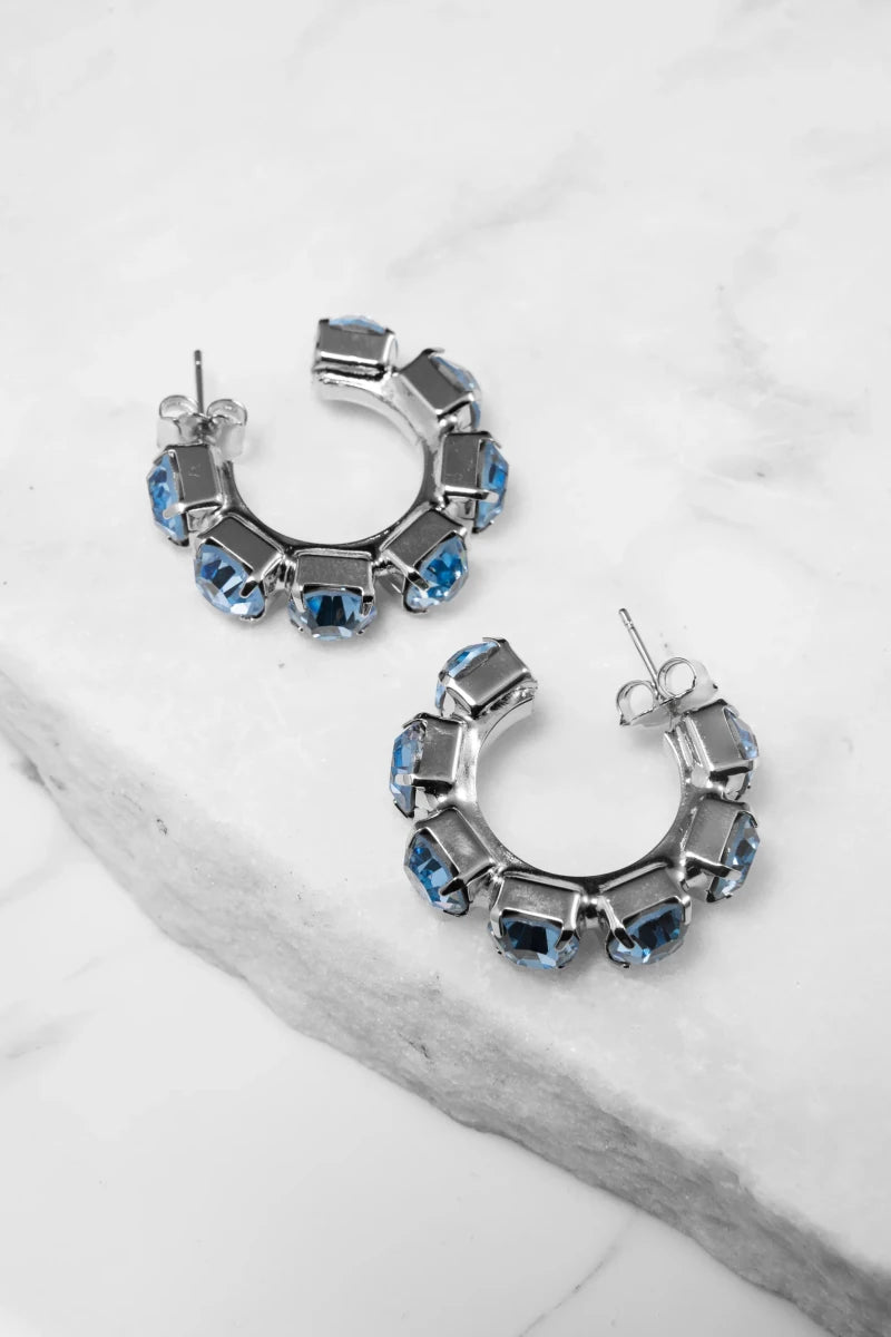 Orecchini Cerchietto Eternity Argento - ELLY