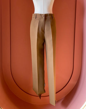 Pantaloni Amsterdam – Cammello - ELLY