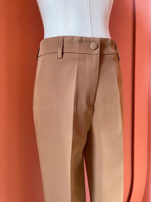 Pantaloni Amsterdam – Cammello - ELLY