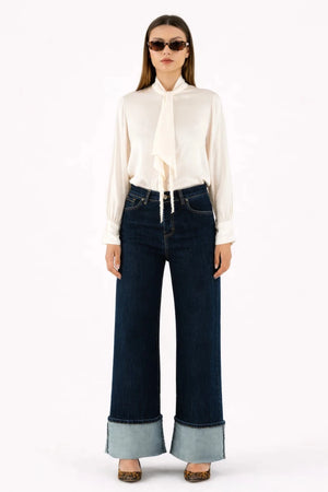 Relaxed Pocket Jeans - ELLY