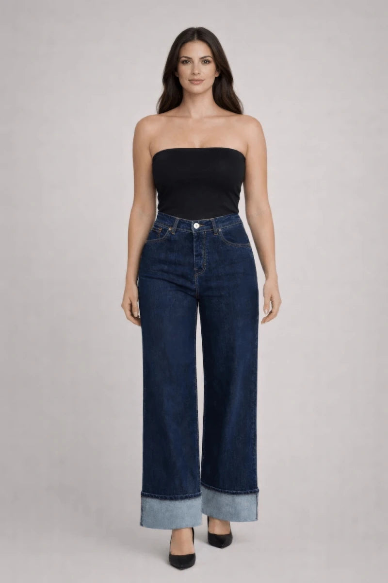 Relaxed Pocket Jeans - ELLY