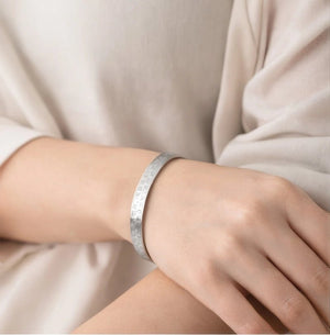 Silver Stainless Steel Bracelet - ELLY