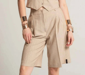 Tailored Bermuda Shorts - ELLY