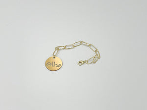 ELLY Bracelet - 18 Karat Gold Plated Brass Chain - ELLY