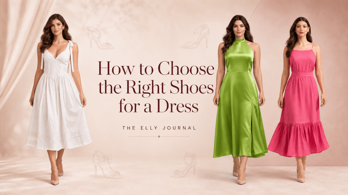 How to Choose the Right Shoes for a Dress - ELLY