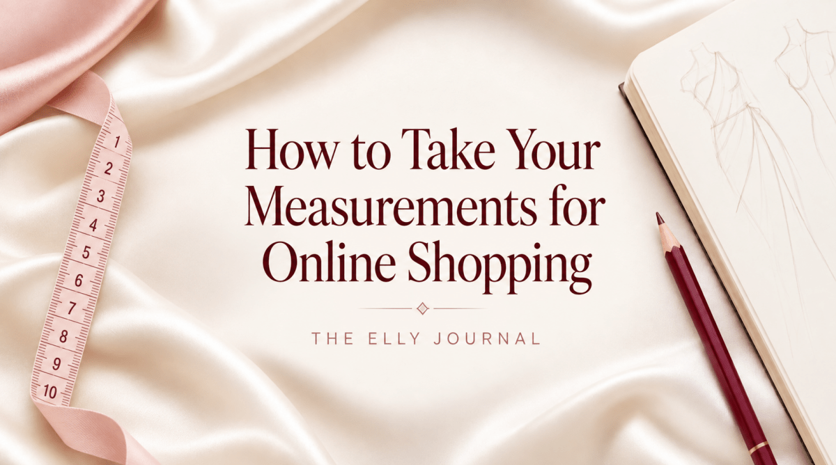 How to Take Your Measurements for Online Shopping - ELLY