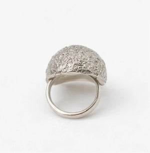 18 karat silver plated copper ring - ELLY