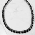 Midnight Noir Tennis Necklace