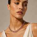 Amethyst Royale Tennis Necklace - ELLY