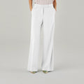 AquaBianco Italian Wide-Leg Pants - ELLY