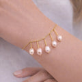 Baroque Pearl Bracelet - ELLY