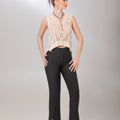Black Linen Pants - ELLY