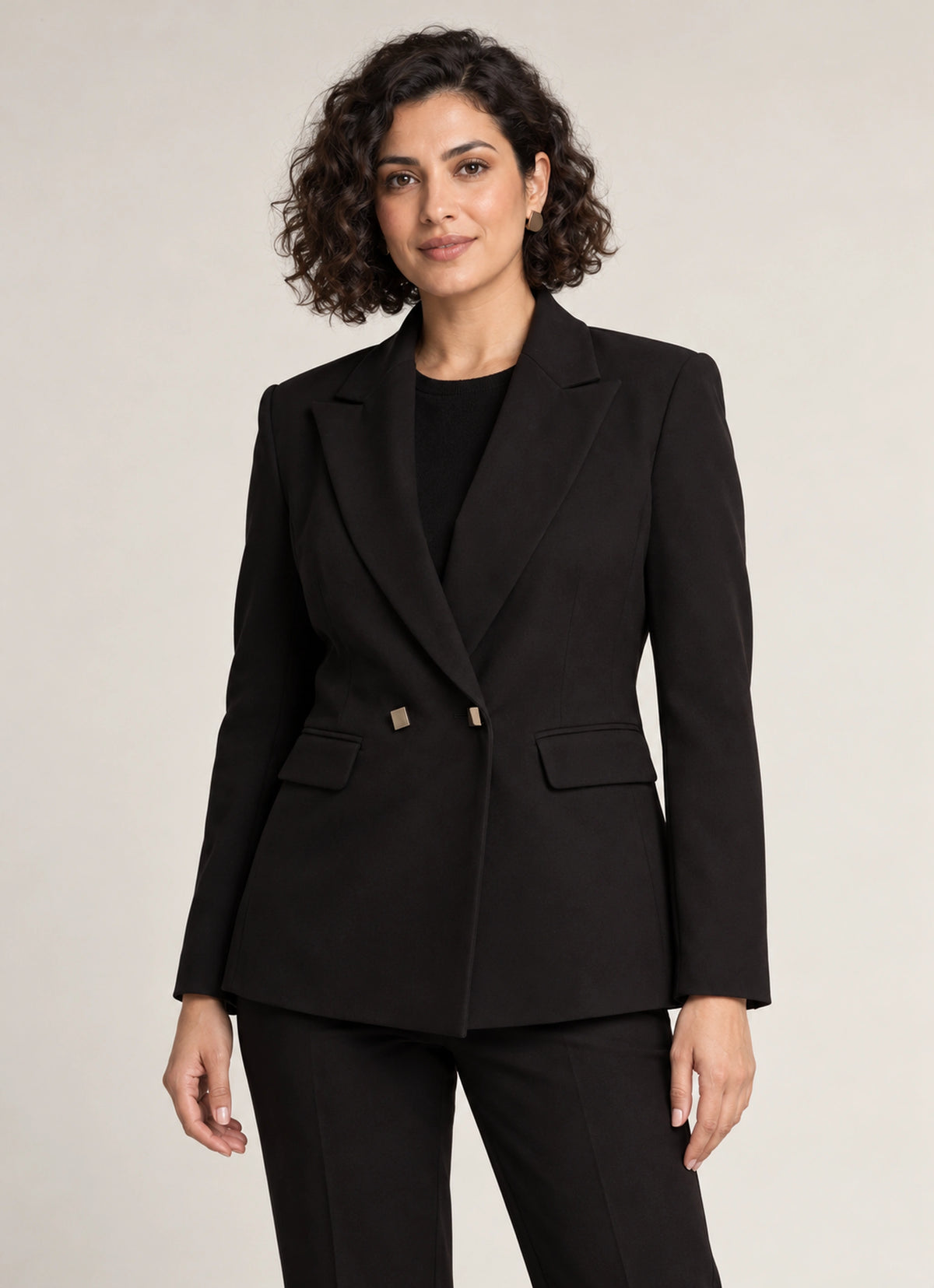 Giacca Doppiopetto Nero