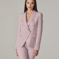 BlushBlossom Italian Luxe Spencer Blazer (Cipria) - ELLY