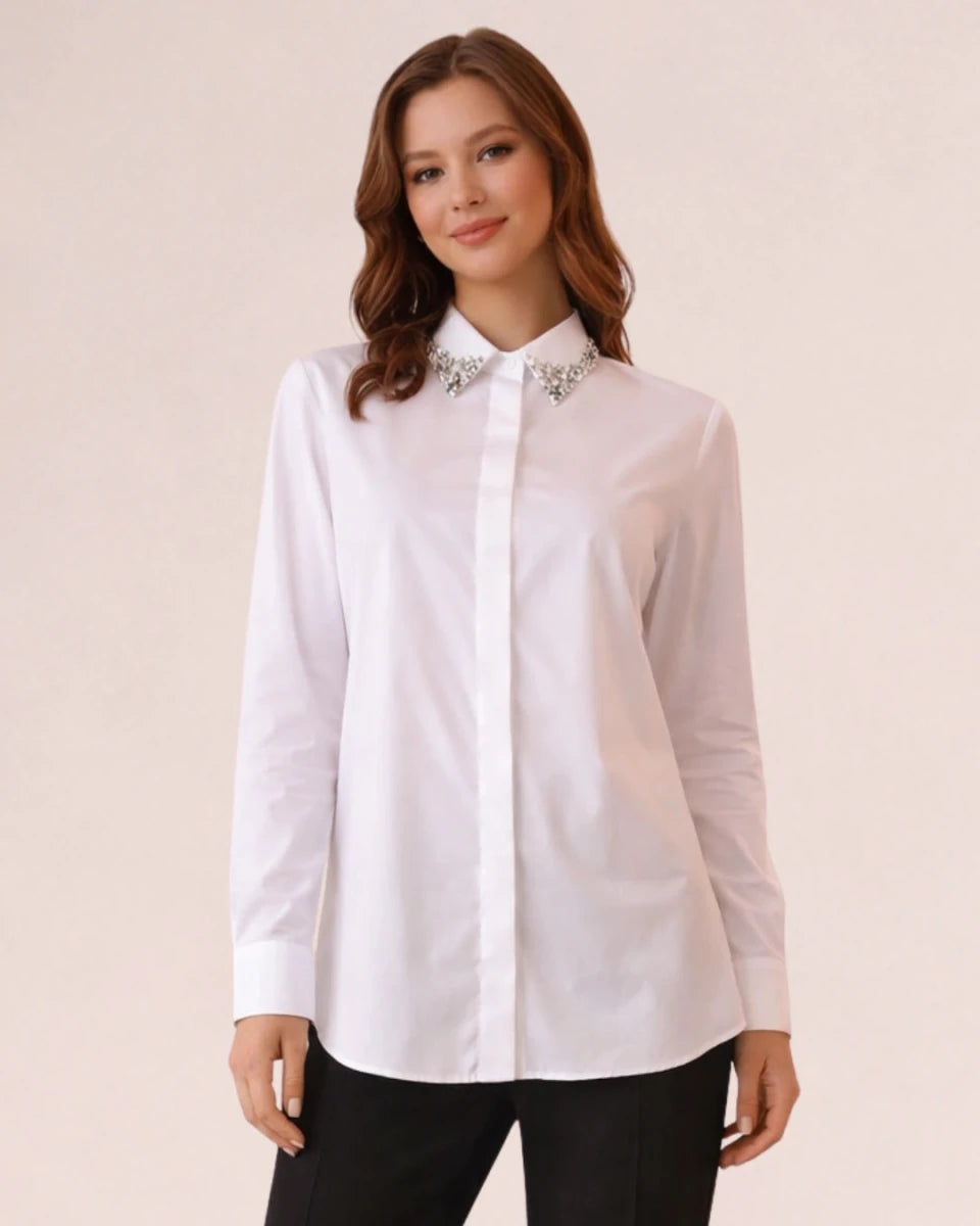 Camicia Elly in Bianco - ELLY