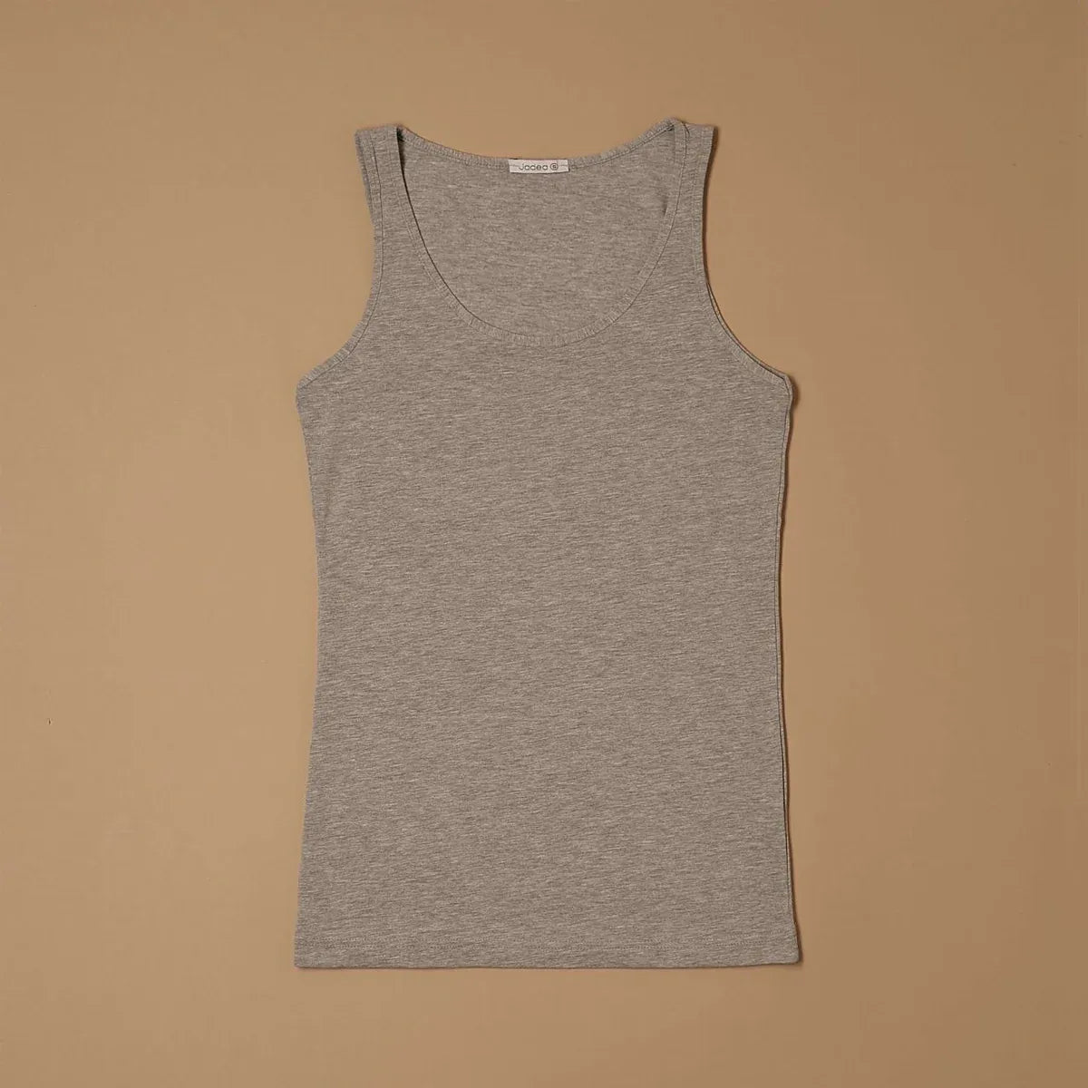 Canotta Cotton Tank Top – Grigio - ELLY
