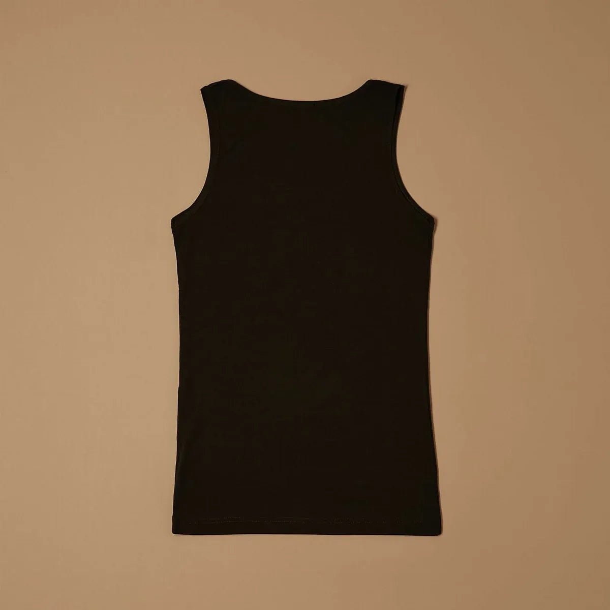 Canotta Cotton Tank Top – Nero - ELLY