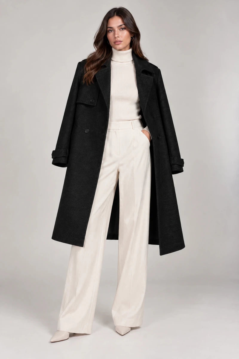 Cappotto Melissa Noir - ELLY