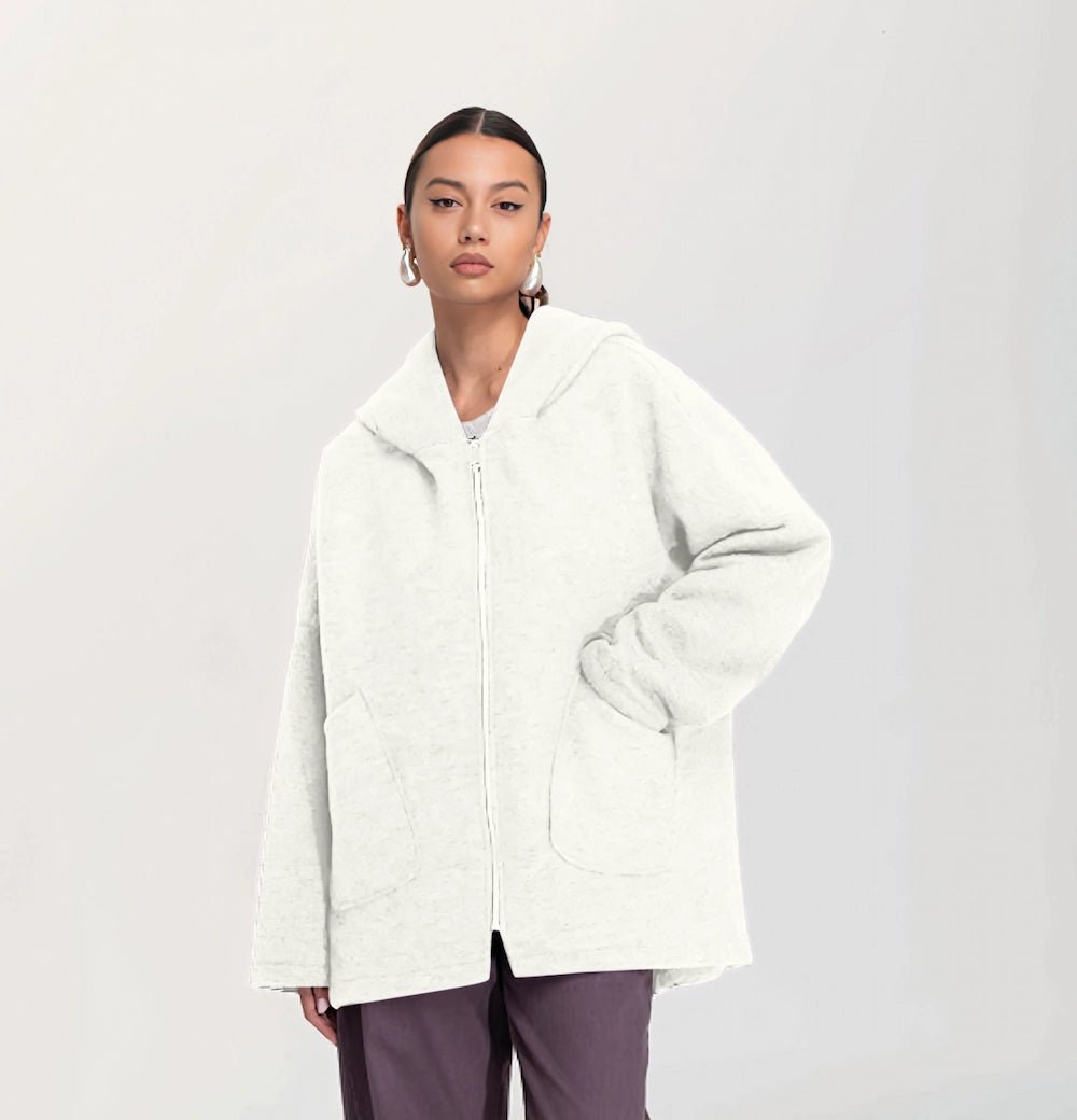 Cappotto Oversize Panna - ELLY