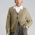 Cardigan Treccia Beige - ELLY