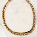 Champagne Lumière Tennis Necklace - ELLY