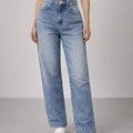 Classic Straight - Leg High - Rise Jeans - ELLY