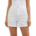 Classic White Denim Shorts – ELLY - ELLY
