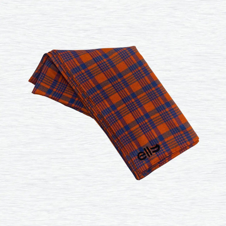 Cozy Gingham Flannel Scarf - ELLY