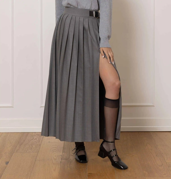 Eleganza Skirt in Grigio - ELLY