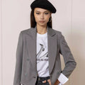 Fiamma Jacket in Grigio - ELLY