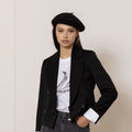 Fiamma Jacket in Nero - ELLY