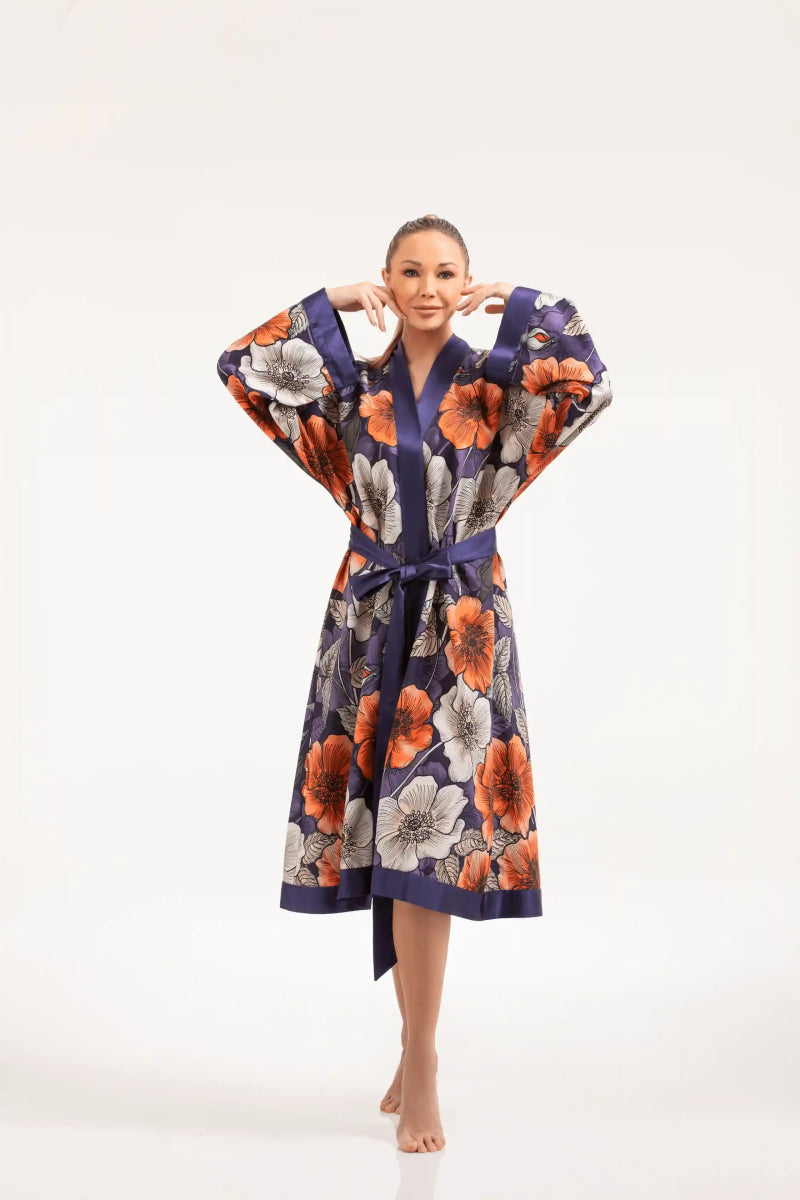Floral Cotton Kimono – ELLY - ELLY