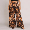 Floral Wide - Leg Trousers – ELLY - ELLY