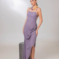 Grey Lilac Dress - ELLY