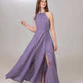 Grey Lilac Tent Dress - ELLY
