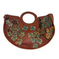 Handmade Brown Tan Leather Bag - ELLY