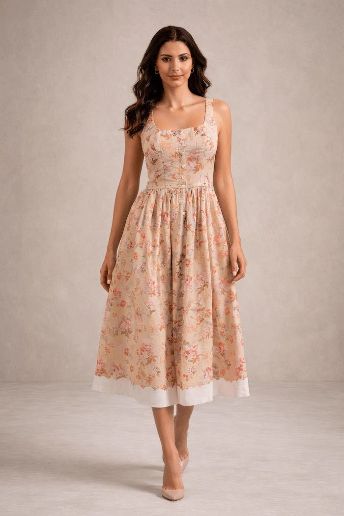 Honeyflower Midi Dress – ELLY - ELLY