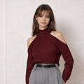 Maglia Fiordaliso in Bordeaux - ELLY