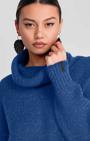 Maglia Oversize Blu - ELLY