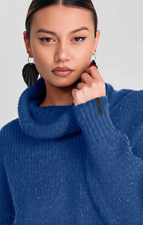 Maglia Oversize Blu - ELLY