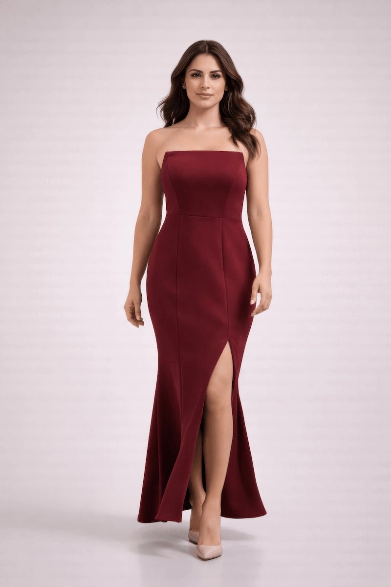 Maroon Maxi Dress | ELLY Maroon Maxi Dress | ELLY