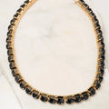 Midnight Noir Tennis Necklace - ELLY