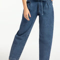 Momfit Jeans with Belt - ELLY