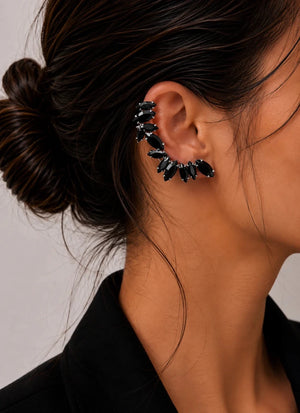 Orecchini Earcuff Nettuno Argento - ELLY