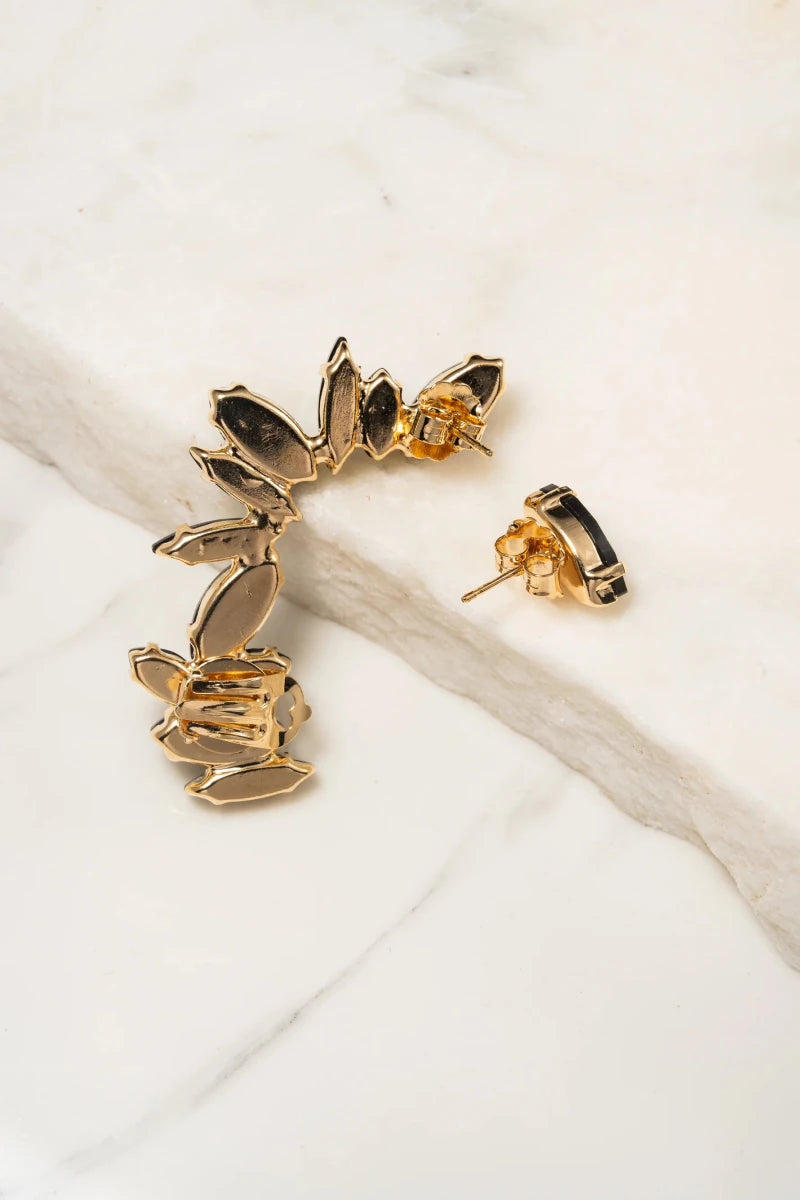 Orecchini Earcuff Nettuno Oro - ELLY